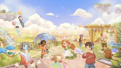 Loftia Floating Island Sky Background
